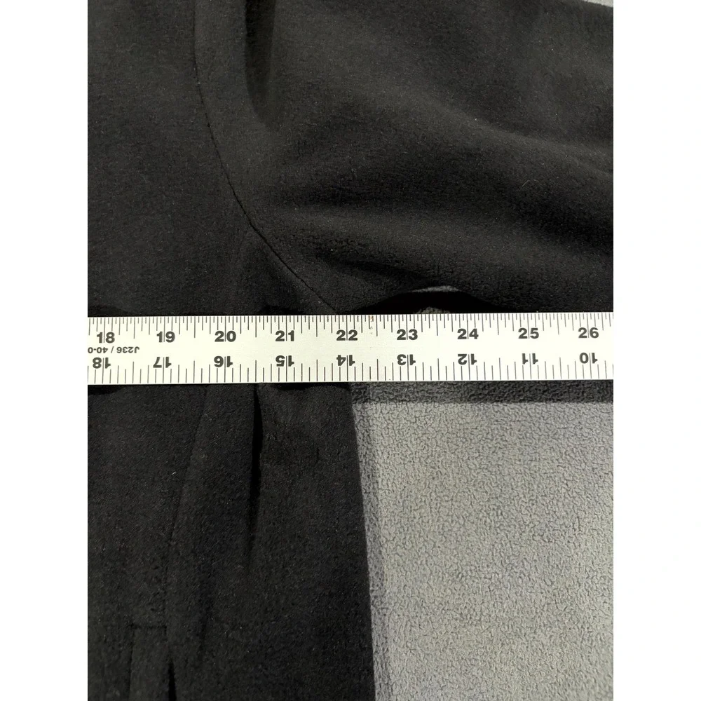Polo Ralph Lauren Fleece Sweatshirt Mens M Black Performance 1/4 Snap Pullover